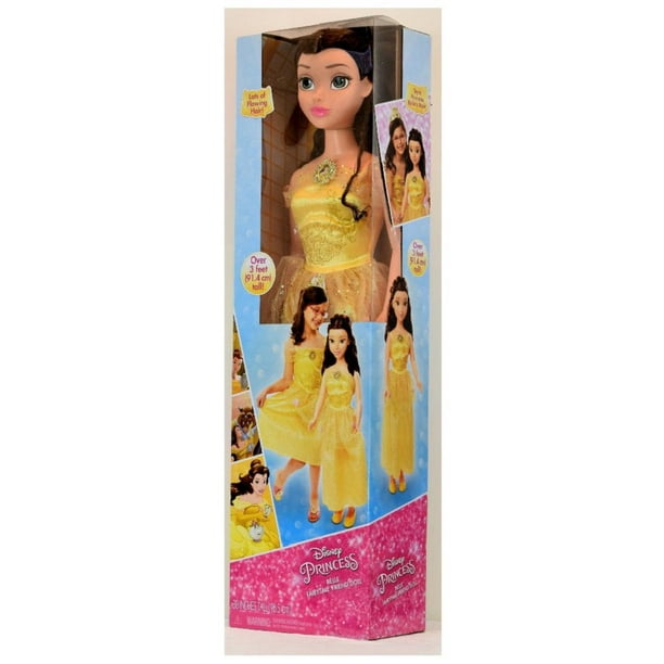Disney Princess Belle Life Size Beauty and the Beast My Size Barbie Type  38"